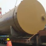 TRUCKING BUFFER TANK TYPE VERTICAL MS ID 3850 X H 15000 KE PT. WILMAR NABATI INDONESIA